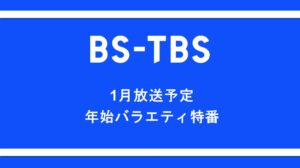 「1月放送予定 年始バラエティ特番」セールス企画書