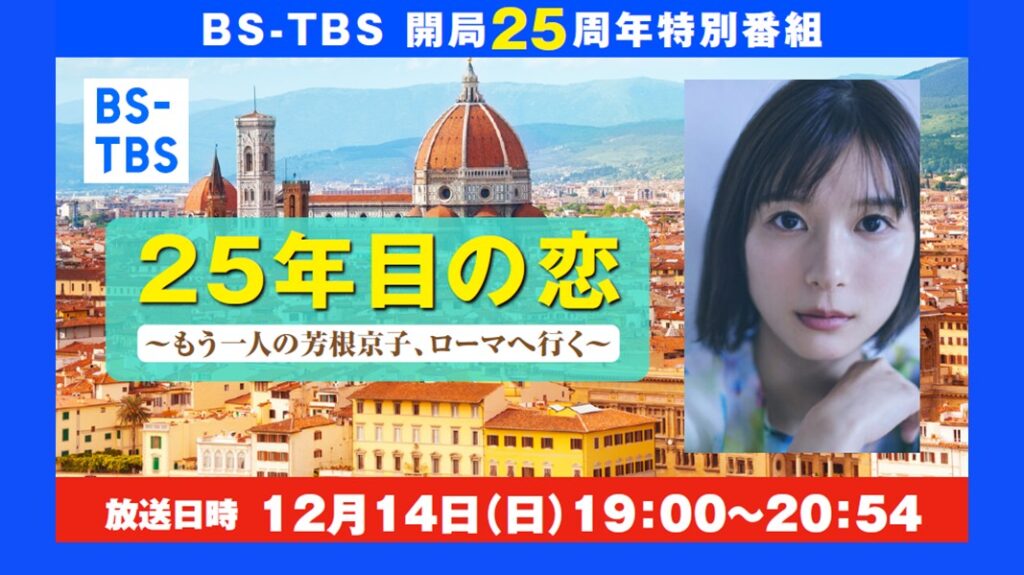 「25年目の恋~もう一人の芳根京子、ローマへ行く~」セールス企画書